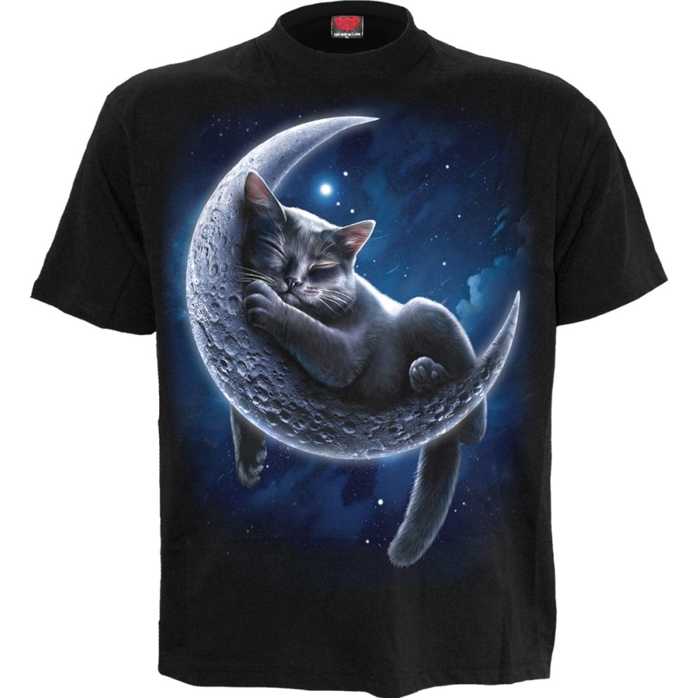 Spiral - Velvet Moon Unisex T-shirt - Zwart